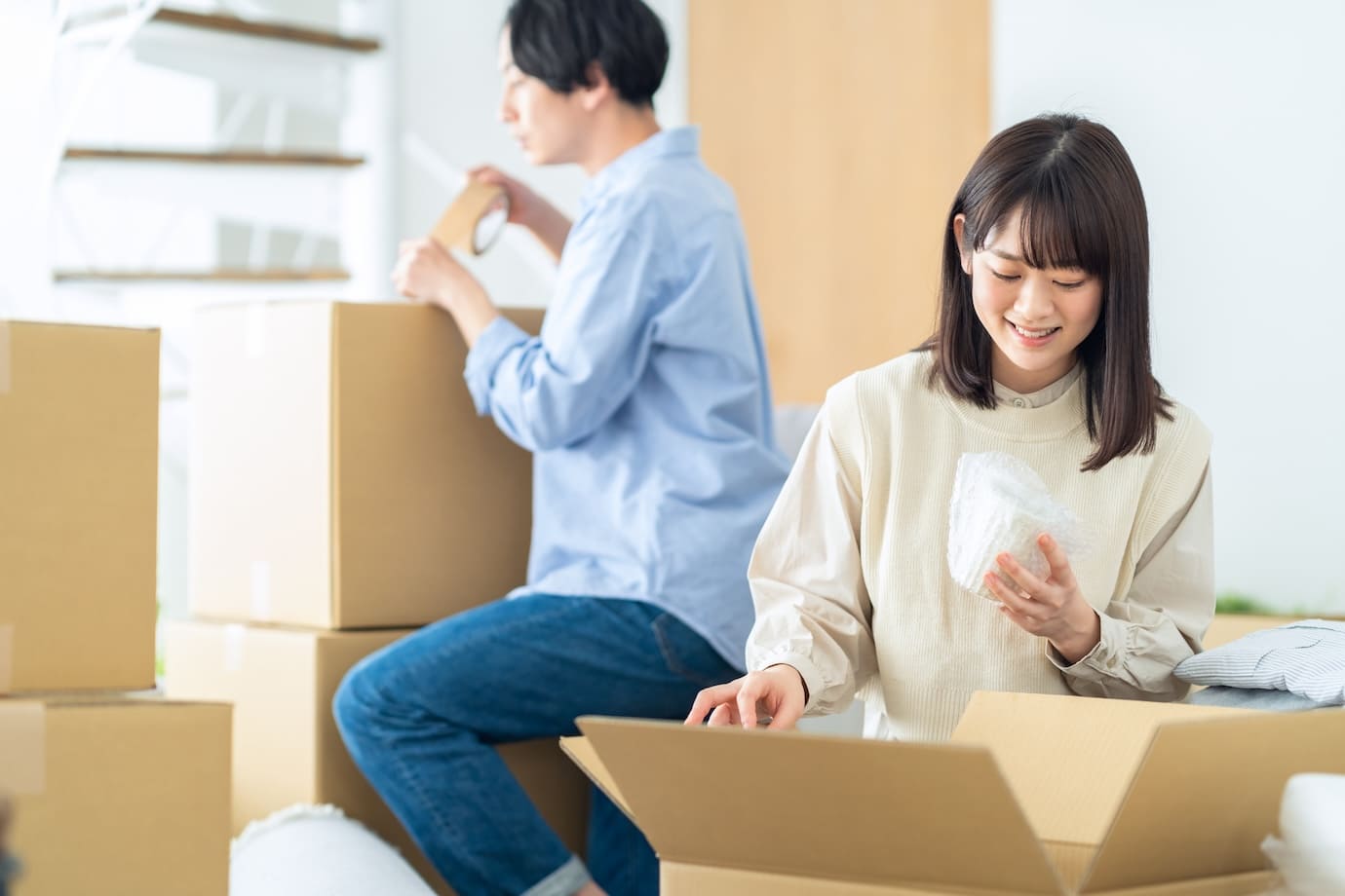 家族で引越し