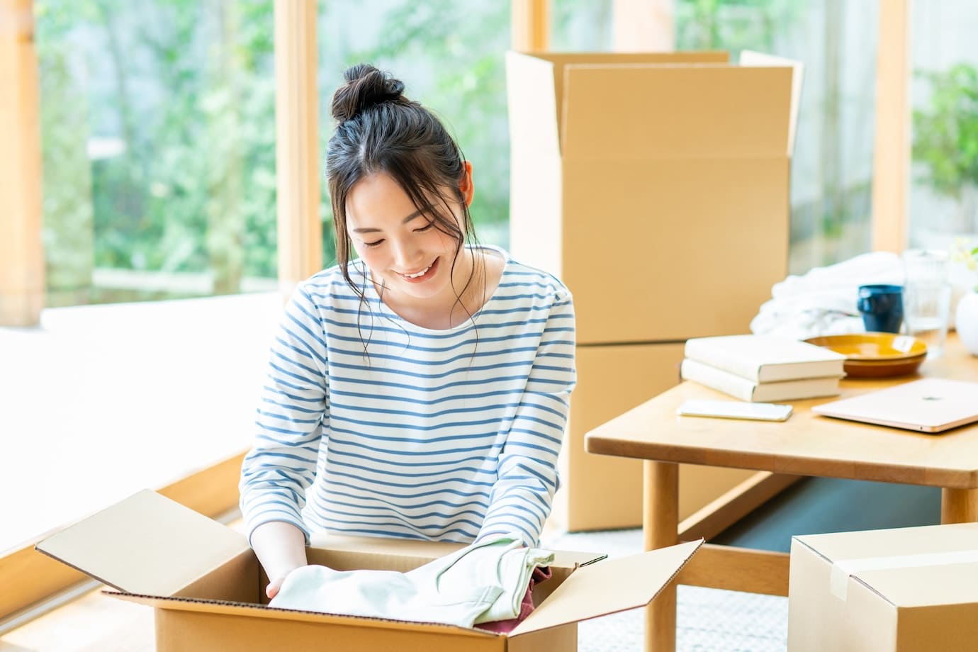 一人で引越し