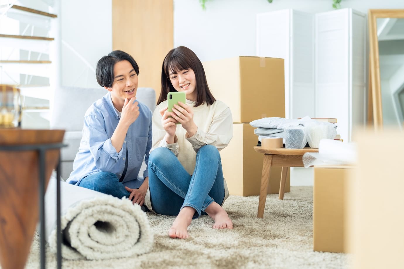 二人で引越し