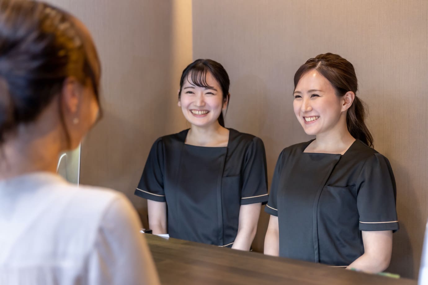 脱毛に来た女性