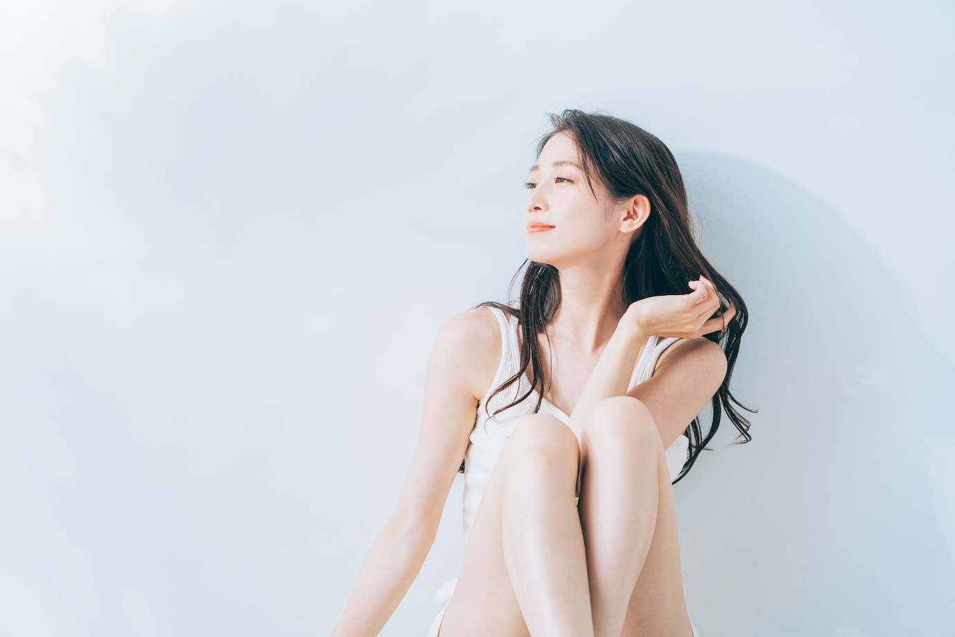 脱毛した女性
