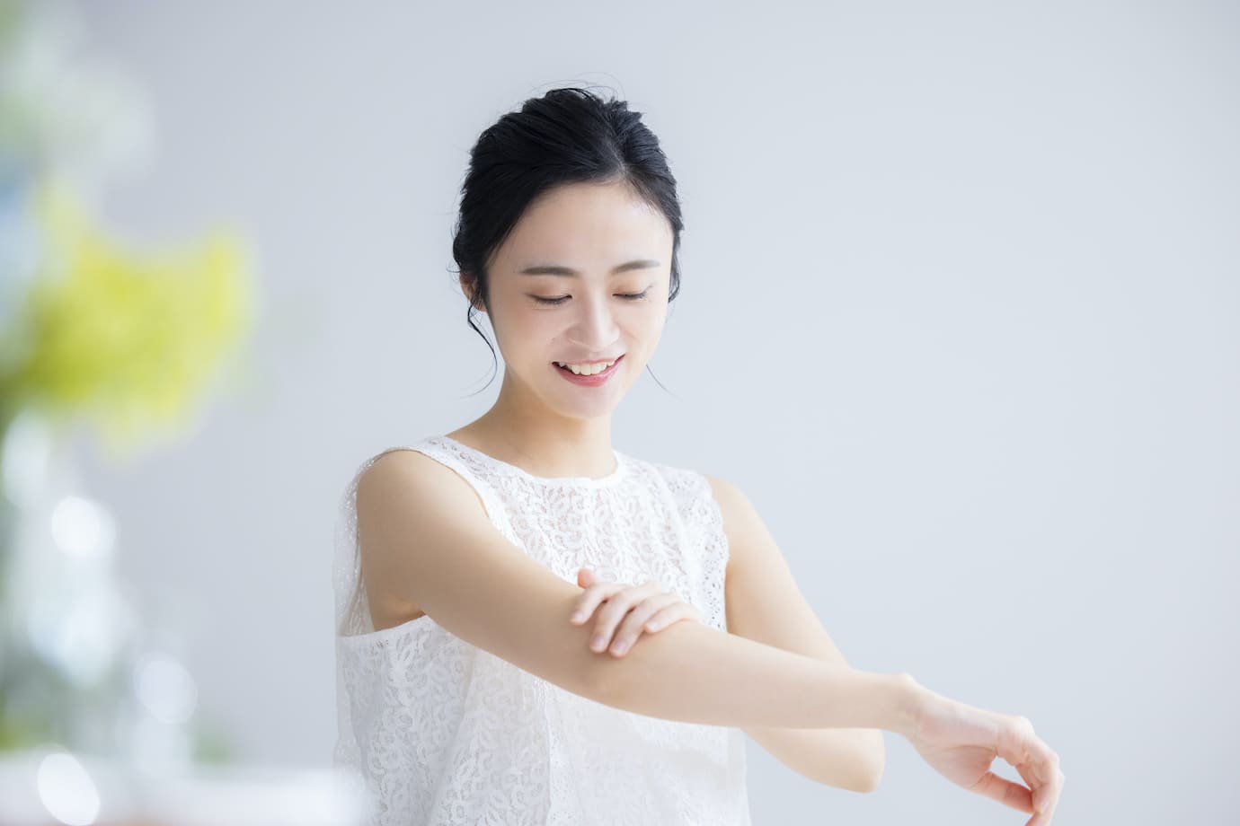 脱毛した女性