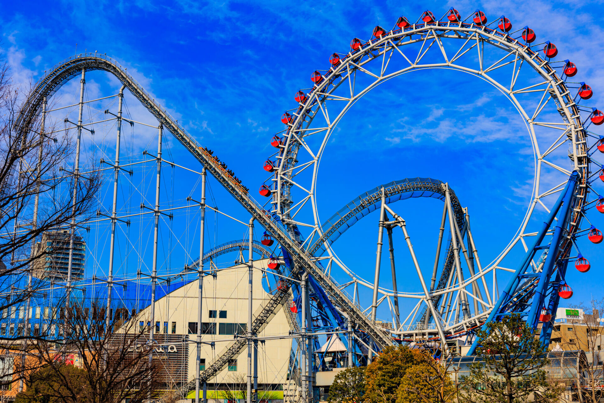 東京ドームシティジェットコースター